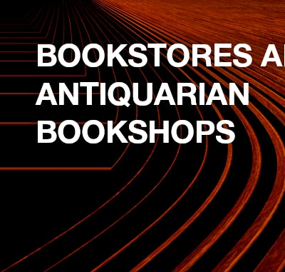 Bookstores and antiquarian bookshops