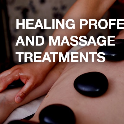 Healing professions and massage treatments