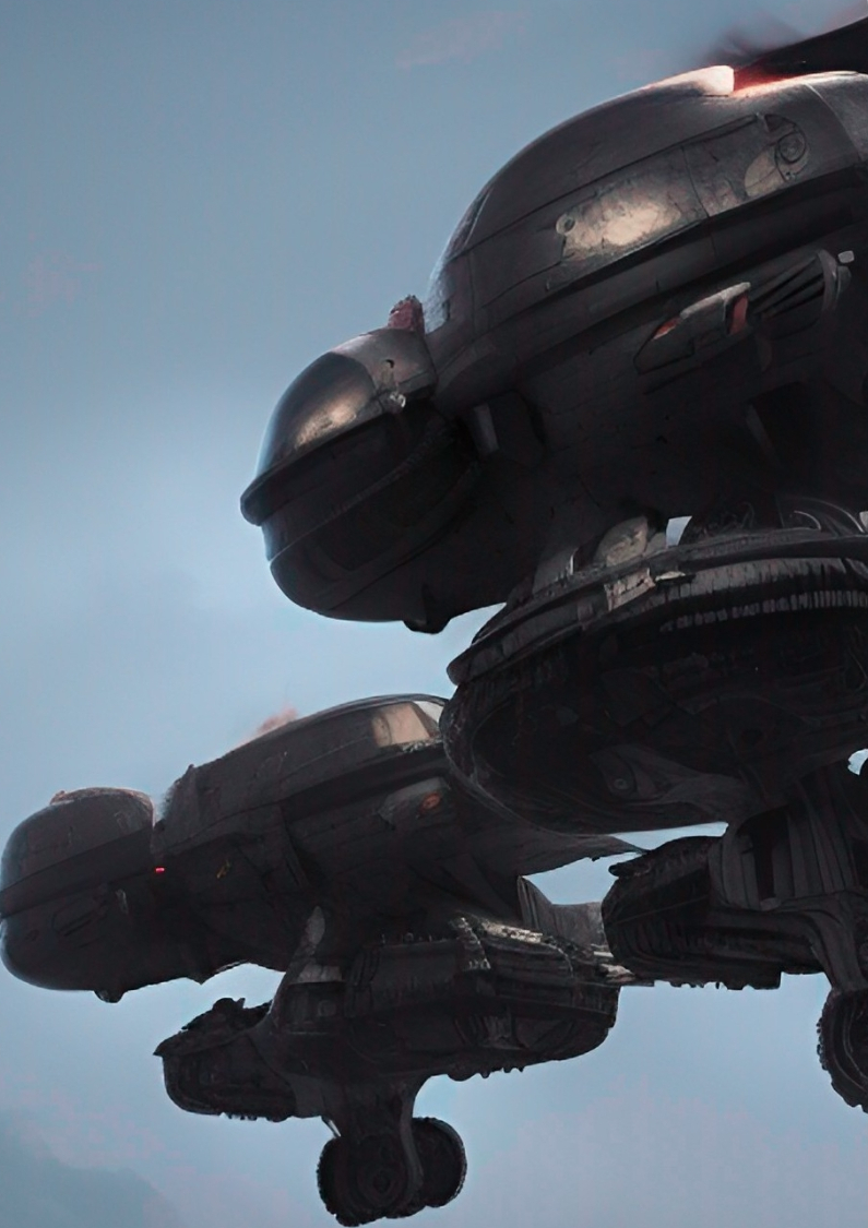  Dark Sci-Fi Drones