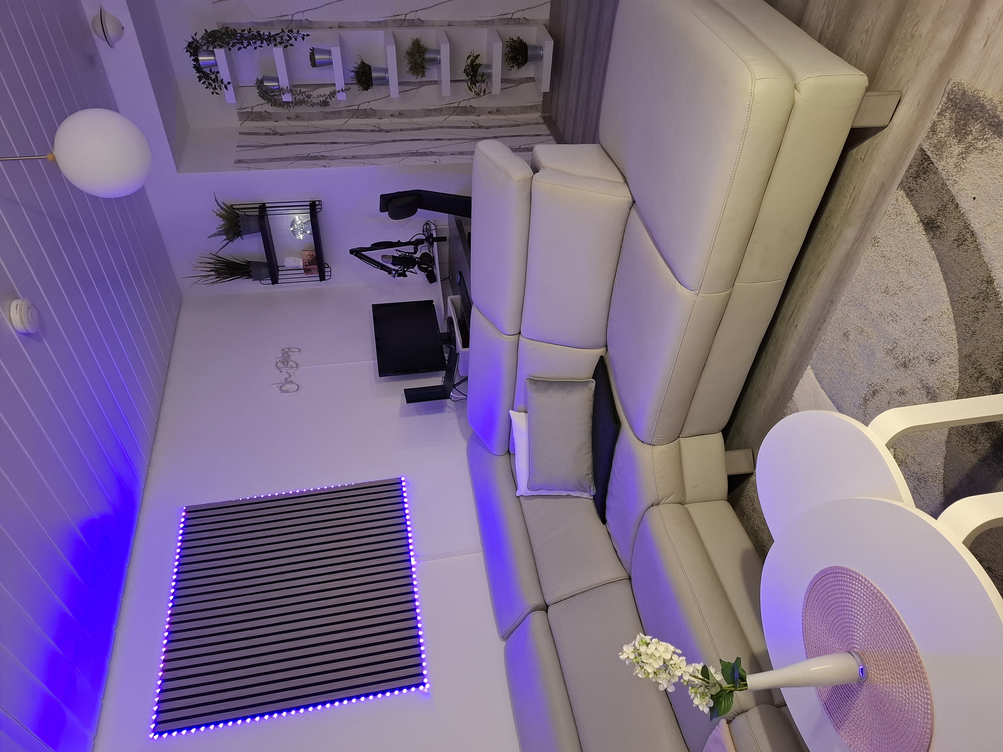 Blick von der Studio / Gäste / Podcast Ecke