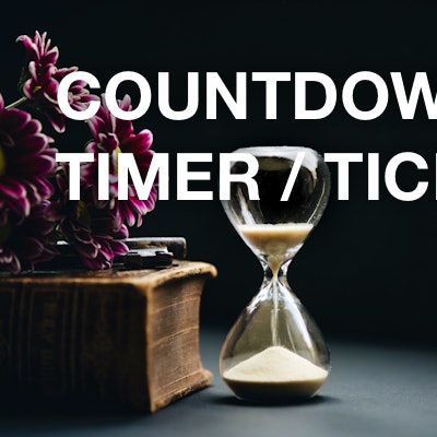 Countdown / Timer / Ticker
