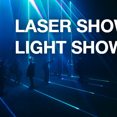 laser show / light show